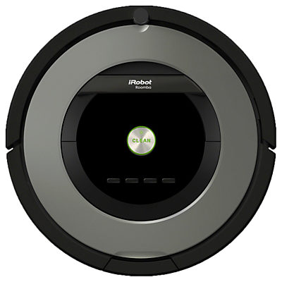 iRobot Roomba 866 Robot Vacuum Cleaner, Black / Grey